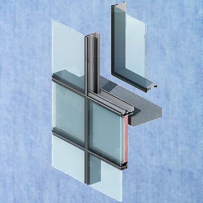 Unitized curtain wall